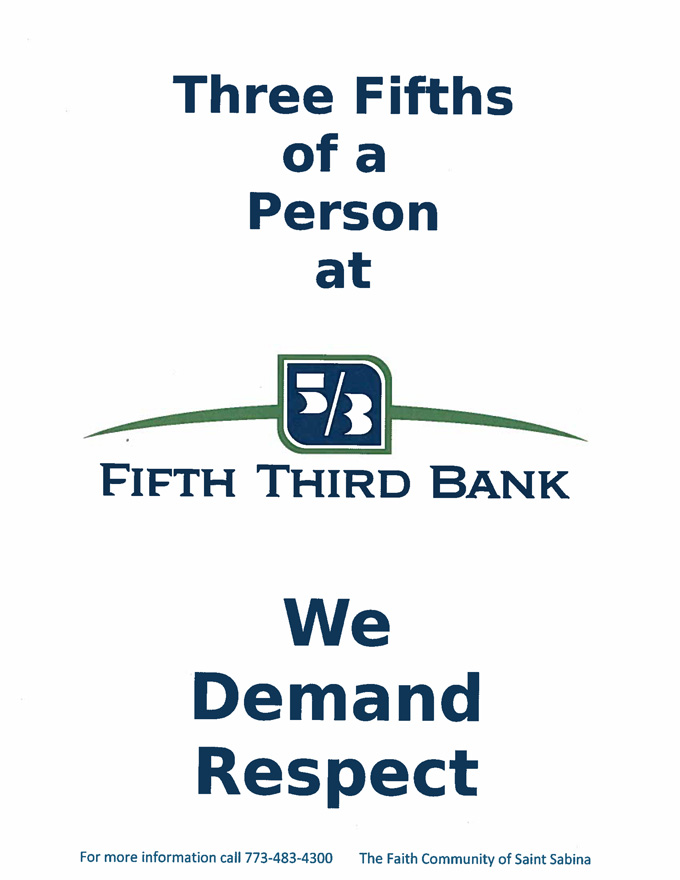 Three.Fifths of a Person at Fifth.Third.Bank Cover