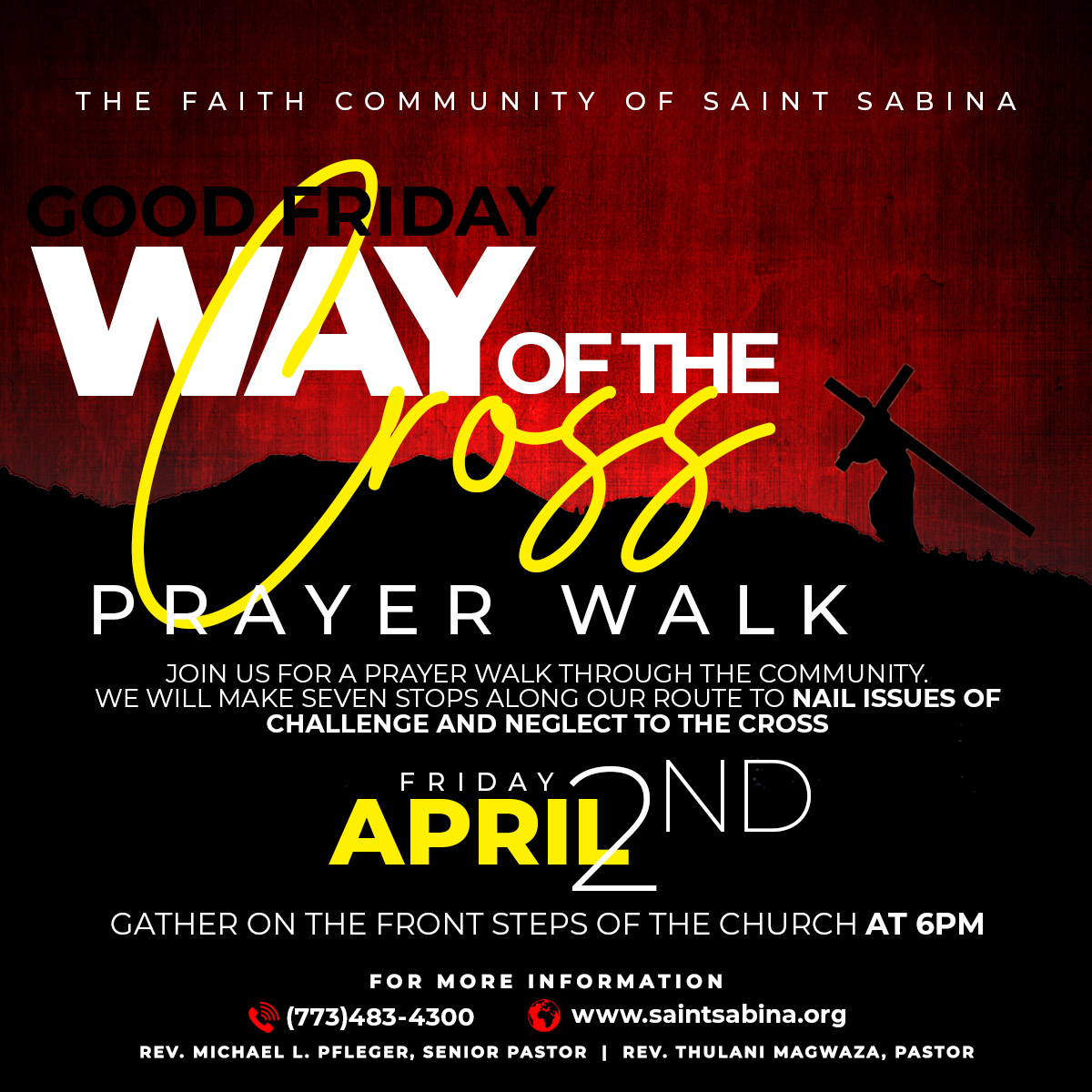 Good Friday - Way of the Cross Prayer Walk