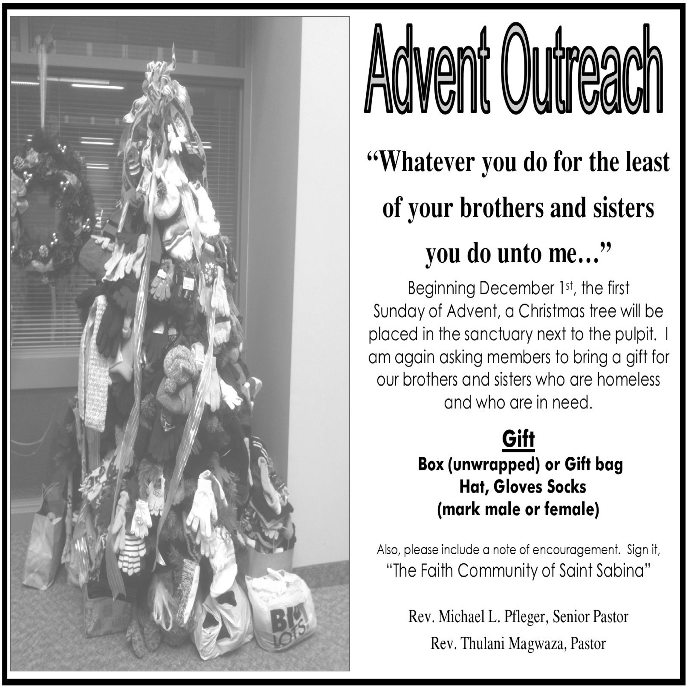 Advent Outreach
