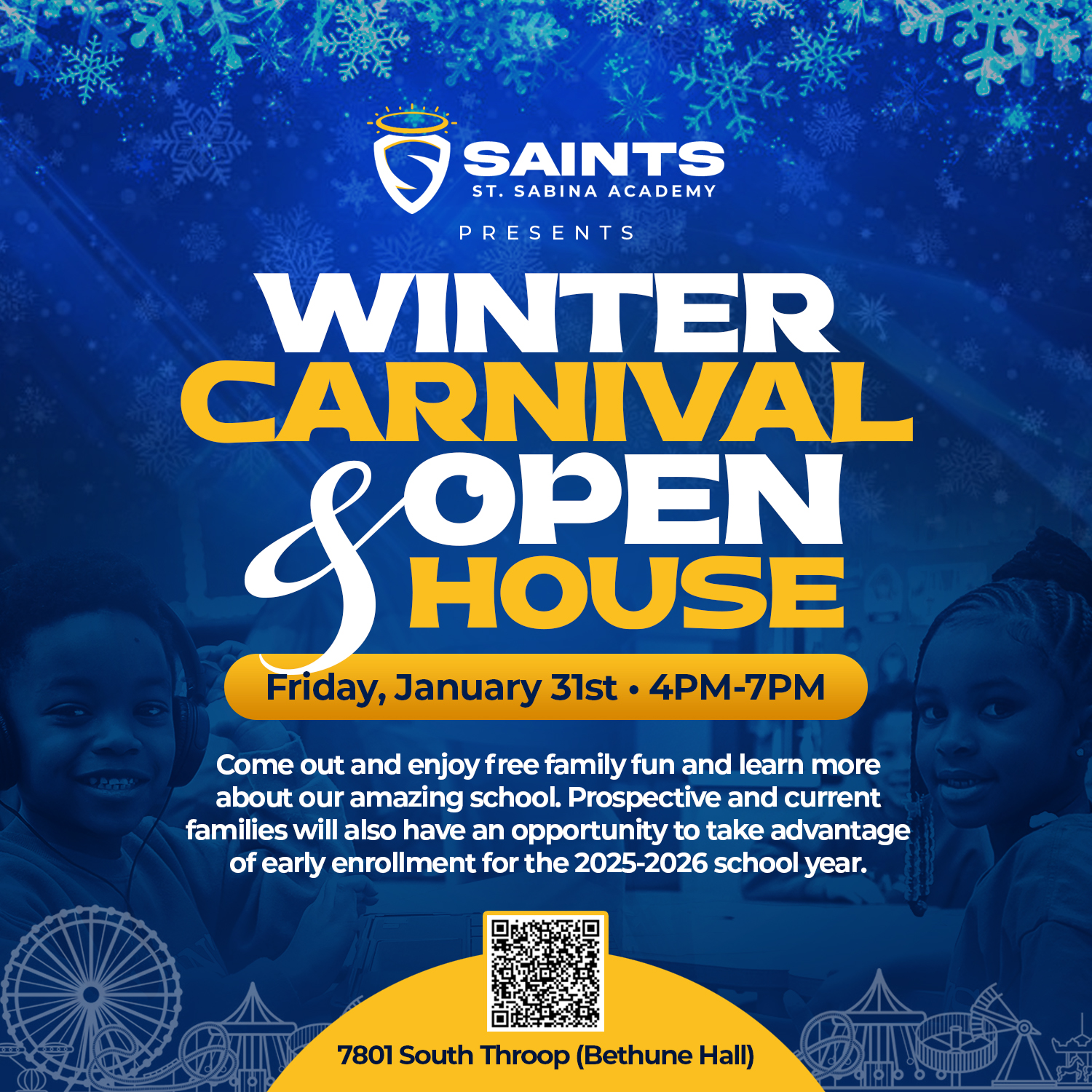 St. Sabina Academy - Winter Carnival and Open House