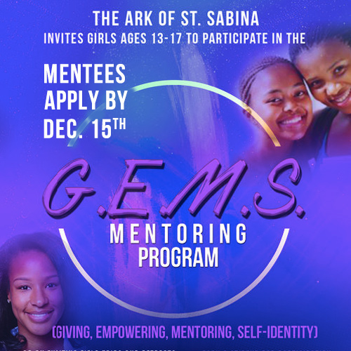 ARK of St. Sabina's G.E.M.S. Mentoring Program