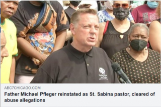 ABC 7 Eyewitness News: Father Michael Pfleger reinstated as St. Sabina pastor, cleared of abuse allegations